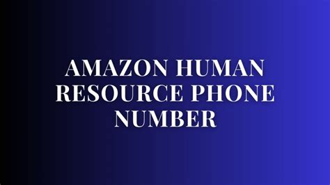HRAOSP sets the strategic direction and articulates the vision that places the VA Human Resources community at the very cornerstone of the VA mission of care and service to the Nations Veterans and their families. . Amazon human resource phone number